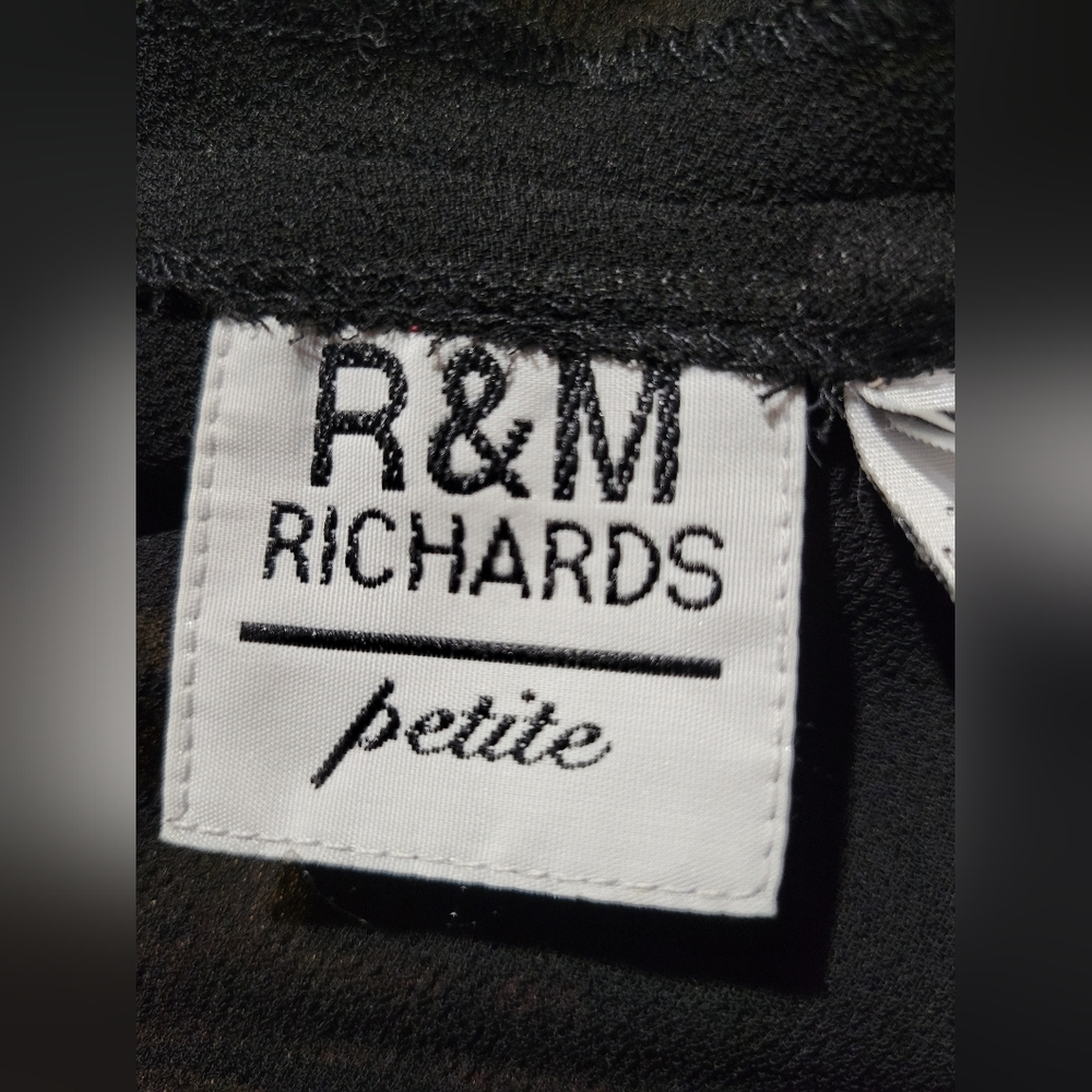 R & M RICHARDS petite - Embroidered Blazer - Picture 11 of 12